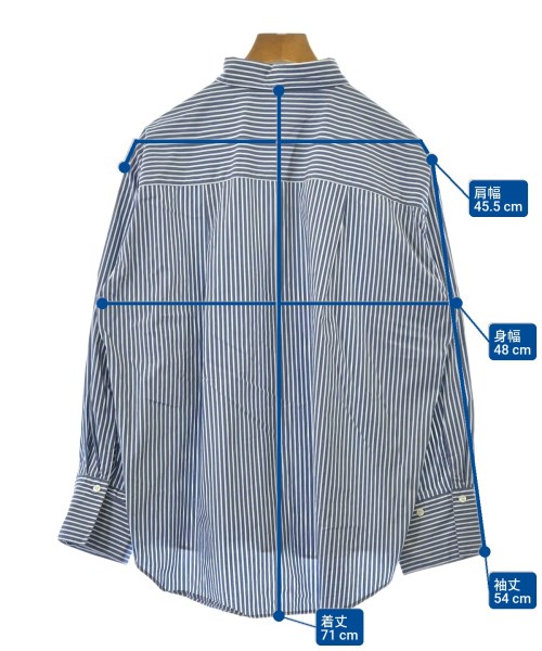 IENA（イエナ）カジュアルシャツ 紺 サイズ:36(S位) レディース/2200610876615