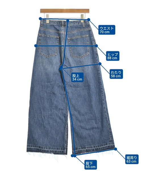 SLOBE IENA（スローブイエナ）デニムパンツ 紺 サイズ:38(M位) レディース/2200622182049