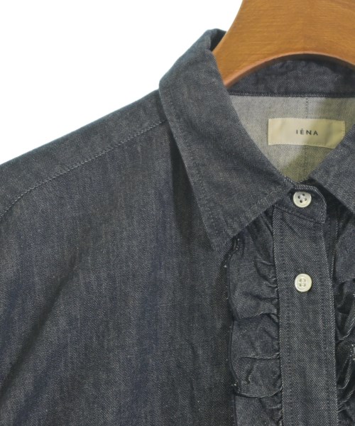 IENA（イエナ）カジュアルシャツ 紺 サイズ:38(M位) レディース/2200614774085