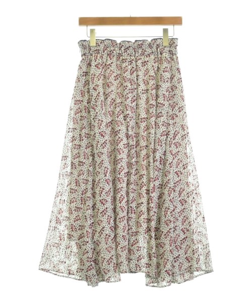 IENA（イエナ）ロング・マキシ丈スカート 赤 サイズ:38(M位) レディース/2200614774146