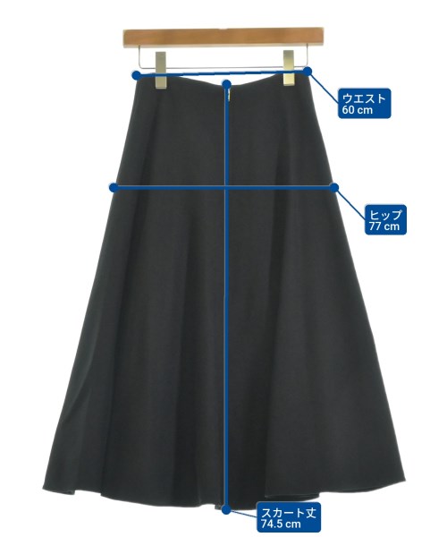 IENA（イエナ）ロング・マキシ丈スカート 黒 サイズ:34(XS位) レディース/2200623467053
