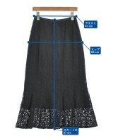 IENA（イエナ）ロング・マキシ丈スカート 黒 サイズ:38(M位) レディース/2200617493099