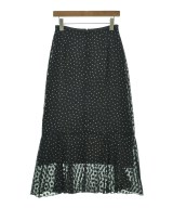 IENA（イエナ）ロング・マキシ丈スカート 黒 サイズ:38(M位) レディース/2200617493105