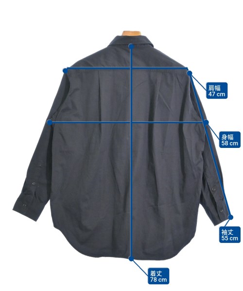 IENA（イエナ）カジュアルシャツ 紺 サイズ:38(M位) メンズ/2200623888025