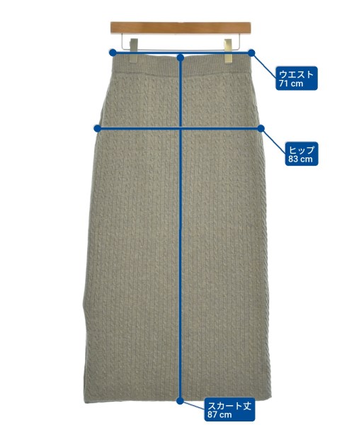 IENA（イエナ）ロング・マキシ丈スカート グレー サイズ:40(M位) レディース/2200614972115