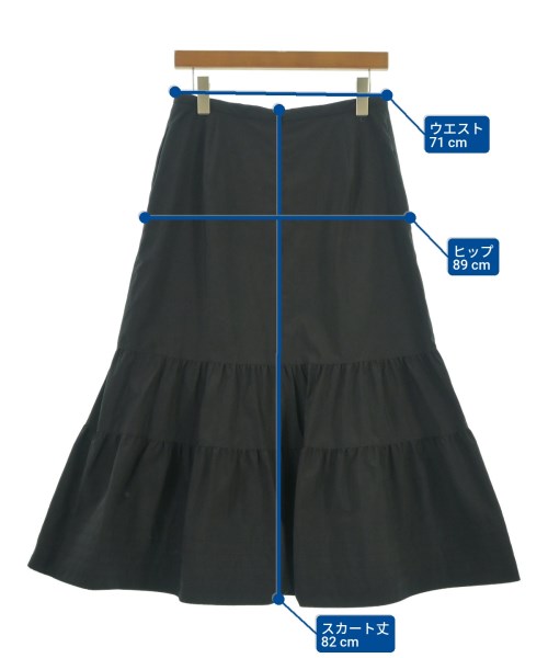 IENA（イエナ）ロング・マキシ丈スカート 黒 サイズ:40(M位) レディース/2200618677061