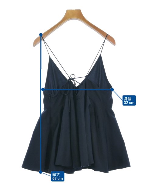 IENA（イエナ）キャミソール 紺 サイズ:F レディース/2200625300129