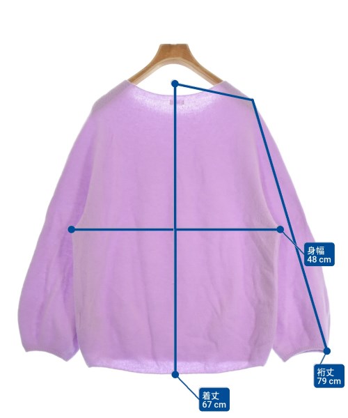 IENA（イエナ）ニット・セーター 紫 サイズ:F レディース/2200627384073