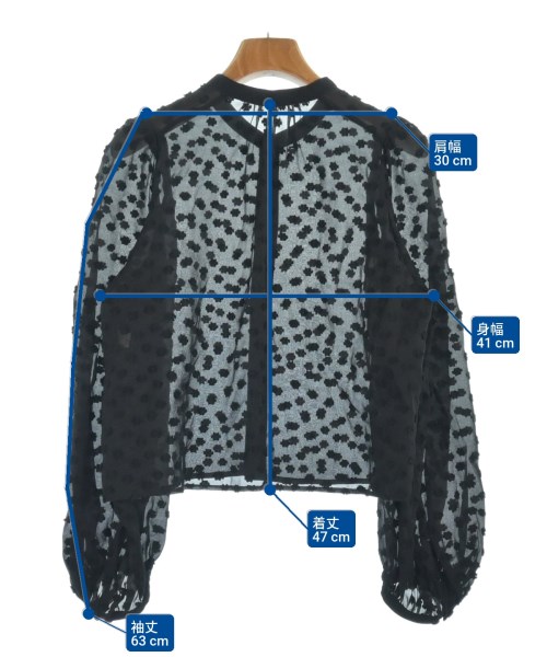 IENA（イエナ）ブラウス 黒 サイズ:F レディース/2200627750045