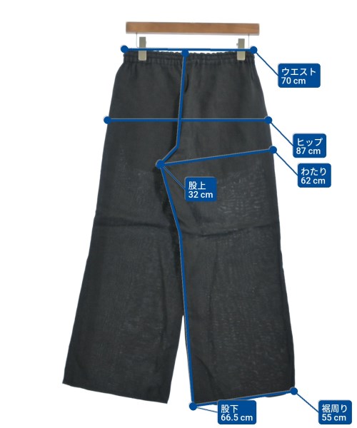 IENA（イエナ）チノパン 黒 サイズ:34(XS位) レディース/2200616112021