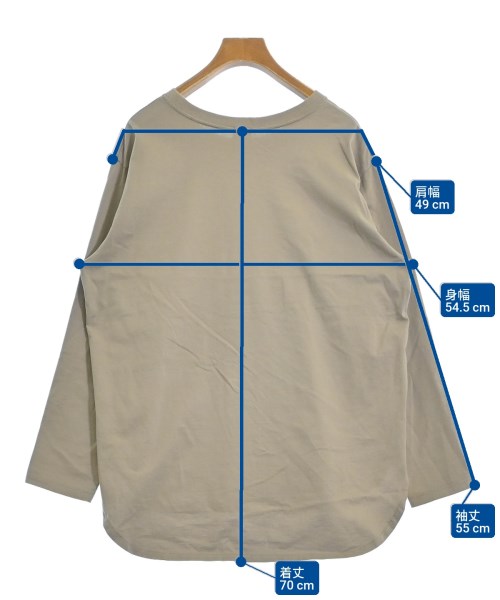 IENA（イエナ）Tシャツ・カットソー 茶 サイズ:F レディース/2200609463079