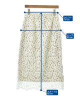 IENA（イエナ）ロング・マキシ丈スカート 白 サイズ:38(M位) レディース/2200614999242