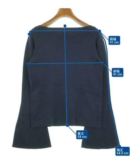 IENA（イエナ）Tシャツ・カットソー 紺 サイズ:-(M位) レディース/2200629301016