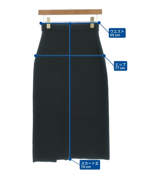 IENA（イエナ）ロング・マキシ丈スカート 黒 サイズ:36(S位) レディース/2200616864036