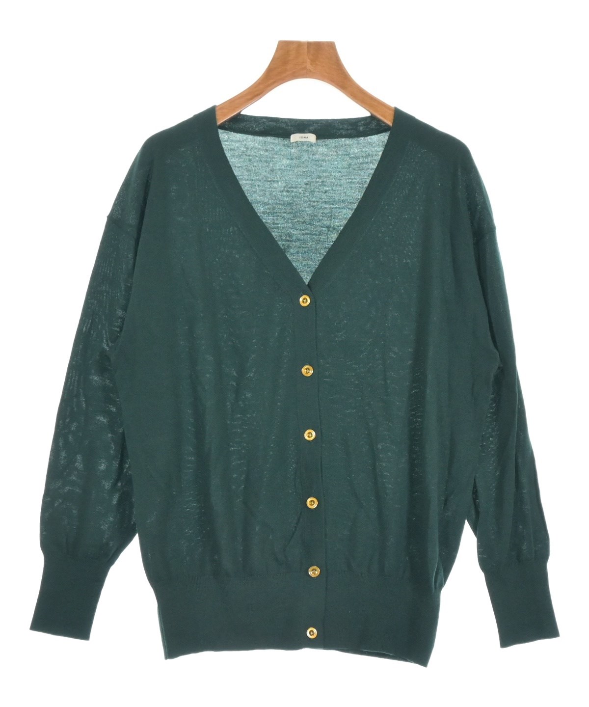 IENA（イエナ）カーディガン 緑 サイズ:-(M位) レディース