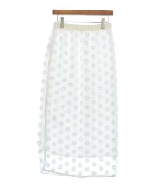 IENA（イエナ）ロング・マキシ丈スカート 白 サイズ:38(M位) レディース/2200613444088