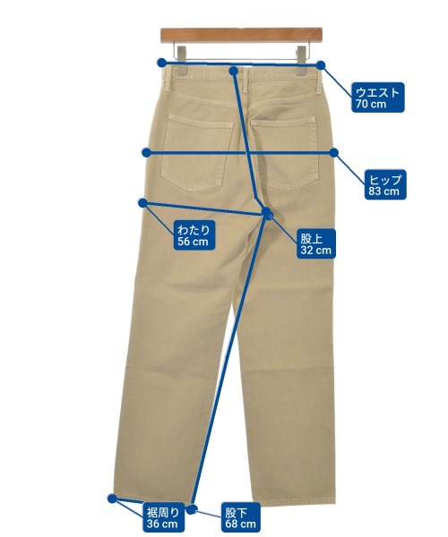 IENA（イエナ）デニムパンツ ベージュ サイズ:38(M位) レディース/2200617078050