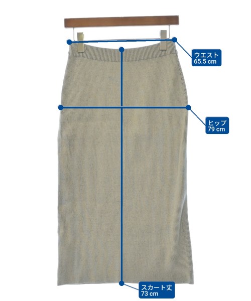 IENA（イエナ）ひざ丈スカート グレー サイズ:36(S位) レディース/2200620616065