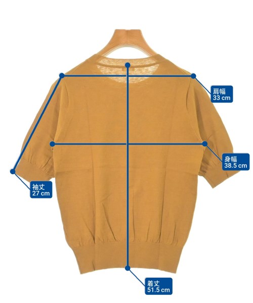 IENA（イエナ）ニット・セーター 黄 サイズ:F レディース/2200616892251