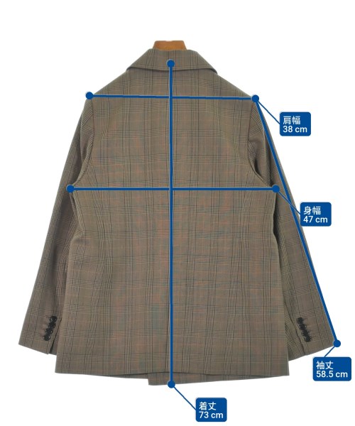 IENA（イエナ）カジュアルジャケット 茶 サイズ:36(S位) レディース/2200617799030