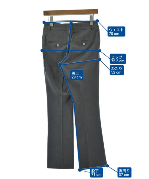 IENA（イエナ）スラックス グレー サイズ:36(S位) レディース/2200619593018