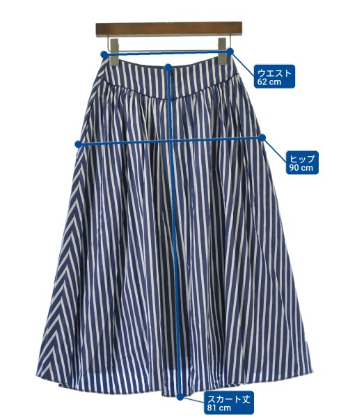 IENA（イエナ）ロング・マキシ丈スカート 青 サイズ:36(S位) レディース/2200619178017