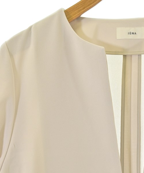 IENA（イエナ）ノーカラージャケット ベージュ サイズ:F レディース/2200617370017