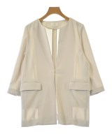 IENA（イエナ）ノーカラージャケット ベージュ サイズ:F レディース/2200617370017