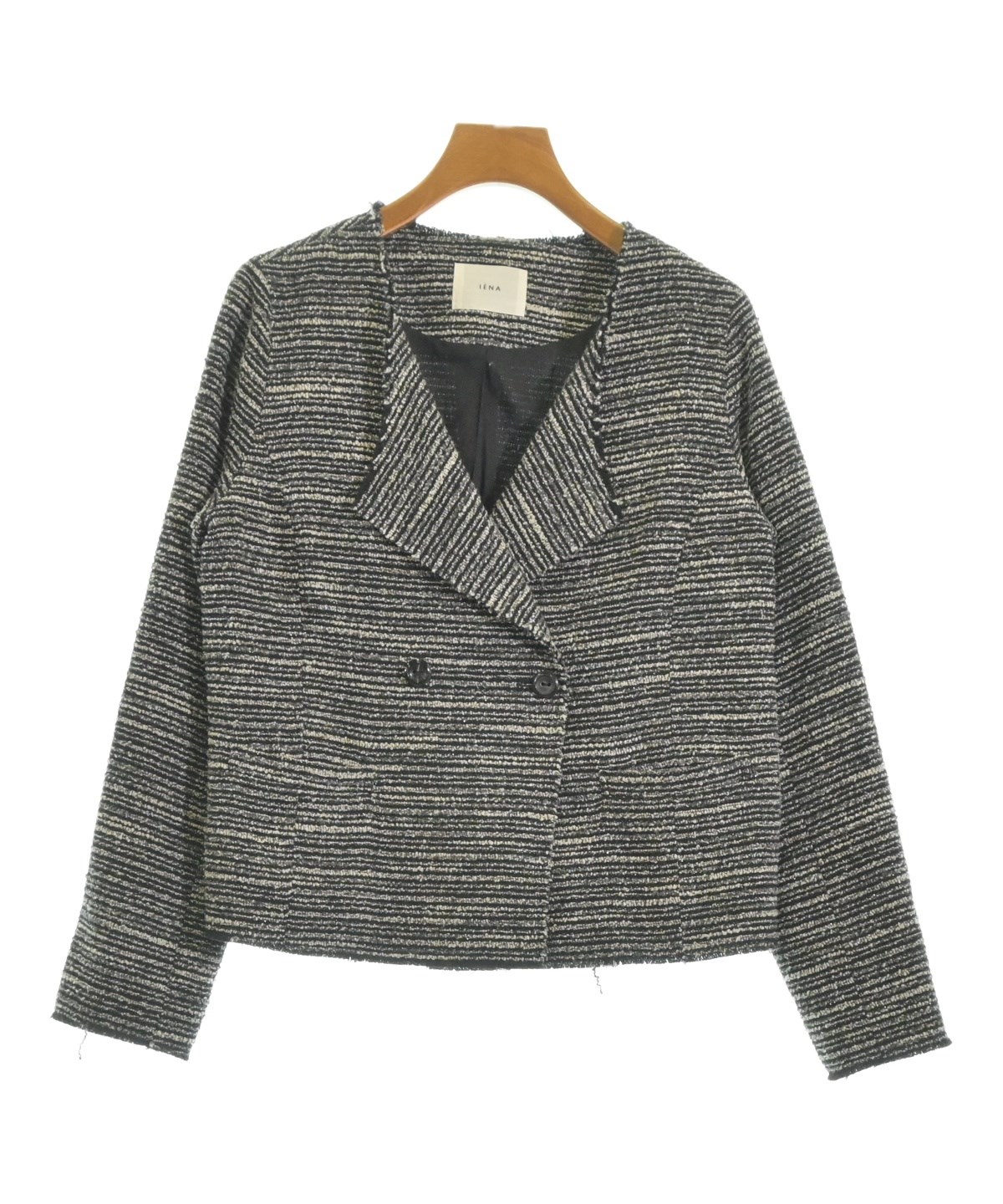 【未使用品】イエナ　ジャケット IENA（イエナ）カジュアルジャケット 黒 サイズ:-(L位