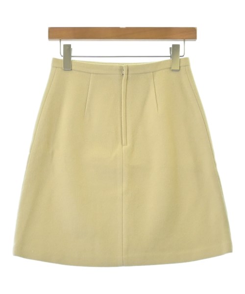 IENA（イエナ）ひざ丈スカート 黄 サイズ:34(XS位) レディース/2200613154017