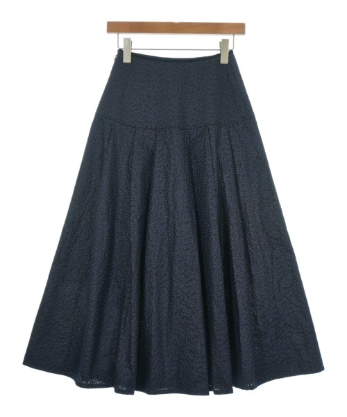IENA（イエナ）ロング・マキシ丈スカート 紺 サイズ:34(XS位) レディース/2200603492075