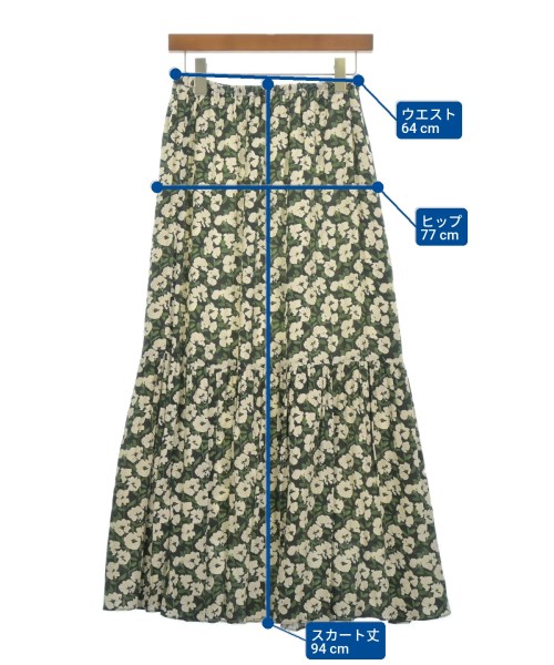 IENA（イエナ）ロング・マキシ丈スカート 黒 サイズ:38(M位) レディース/2200616235034