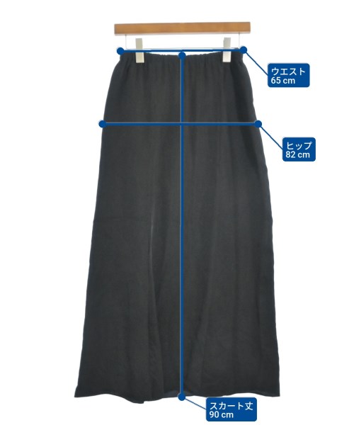 IENA（イエナ）ロング・マキシ丈スカート 黒 サイズ:38(M位) レディース/2200613568050