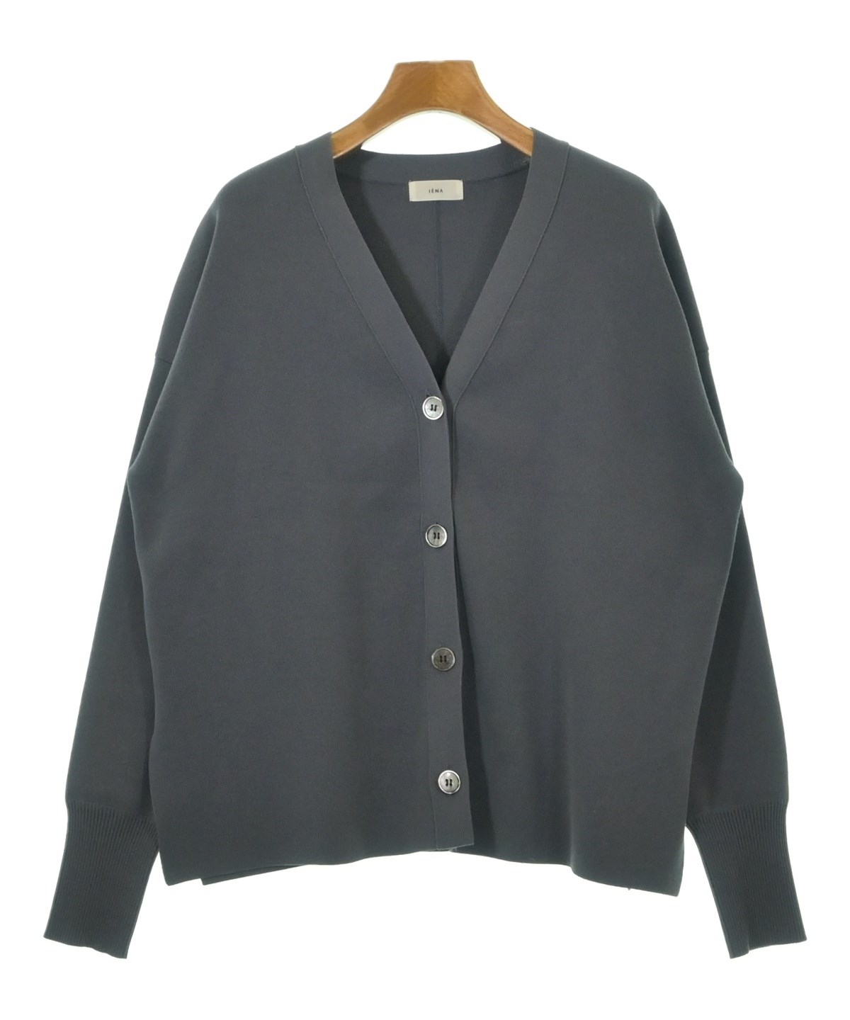 IENA（イエナ）カーディガン グレー サイズ:F レディース