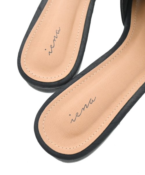 IENA（イエナ）サンダル 黒 サイズ:EU39(25.5cm位) レディース/2200618760039