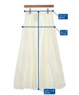 IENA（イエナ）ロング・マキシ丈スカート 白 サイズ:38(M位) レディース/2200611874269