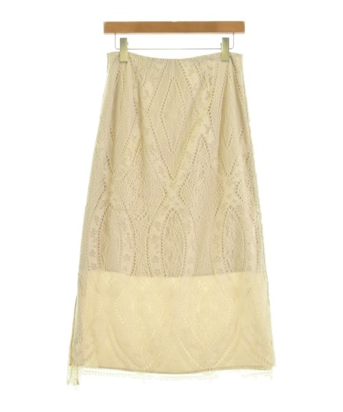 IENA（イエナ）ロング・マキシ丈スカート ベージュ サイズ:38(M位) レディース/2200609537022