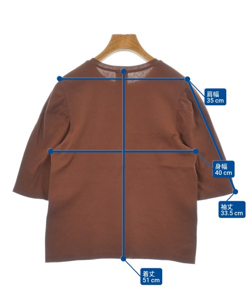 IENA（イエナ）Tシャツ・カットソー 茶 サイズ:-(M位) レディース/2200611491169