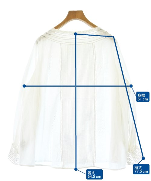 IENA（イエナ）カジュアルシャツ 白 サイズ:F レディース/2200611491206