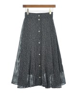 IENA（イエナ）ロング・マキシ丈スカート 紺 サイズ:34(XS位) レディース/2200614589016