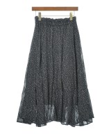 IENA（イエナ）ロング・マキシ丈スカート 紺 サイズ:36(S位) レディース/2200614589023