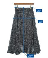 IENA（イエナ）ロング・マキシ丈スカート 紺 サイズ:36(S位) レディース/2200614589023