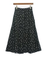 IENA（イエナ）ロング・マキシ丈スカート 黒 サイズ:34(XS位) レディース/2200614589030