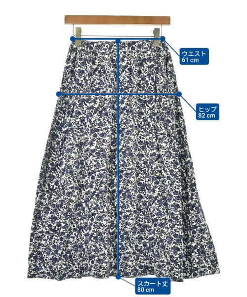 IENA（イエナ）ロング・マキシ丈スカート 白 サイズ:34(XS位) レディース/2200619362072