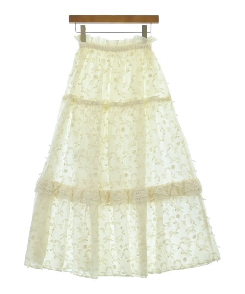 IENA（イエナ）ロング・マキシ丈スカート 白 サイズ:36(S位) レディース/2200618040032