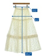 IENA（イエナ）ロング・マキシ丈スカート 白 サイズ:36(S位) レディース/2200618040032