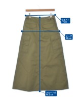 IENA（イエナ）ロング・マキシ丈スカート カーキ サイズ:38(M位) レディース/2200668248075