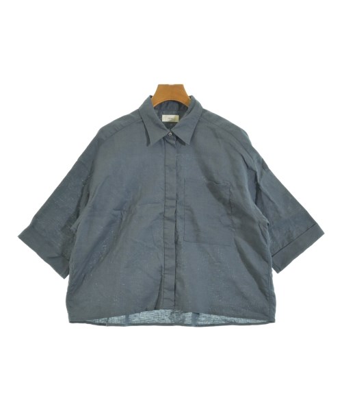 IENA(イエナ)ブラウス 青 サイズ:36(S位)/2200671869038