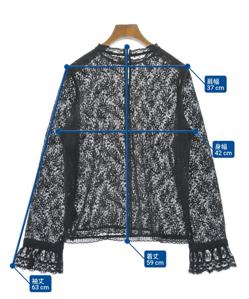 IENA（イエナ）ブラウス 黒 サイズ:F レディース/2200669040098