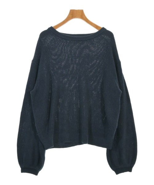 IENA(イエナ)ニット・セーター 紺 サイズ:F/2200670378036